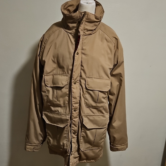 Vintage Woolrich Lined Coat M - Picture 1 of 8